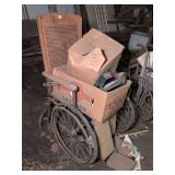 Vintage Wheelchairs and Small Chairs
