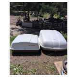 Two Car Storage Boxes