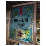 Michelob Light Stained Glass