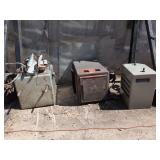 Three Vintage A/C Units