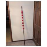 American Flag and Crosman Air Powered Pellet Gun Model 1389 .177 Caliber Pellet