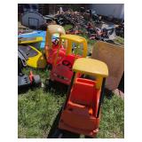Three Little Tykes Cars and Three Wheeler
