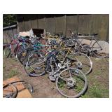 Vintage Bicycles (not yet lotted)