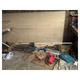 Shop Wood, Caulk, Shop Metal, and Other Items