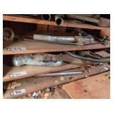 Shelf of Vintage Car Parts