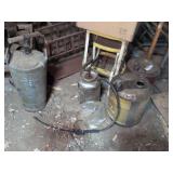 Oil Cans and Sprayer