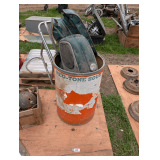 Vintage Motorcycle Gas Tanks and Other Parts