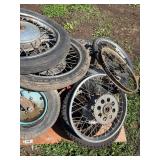Motorcycle Tires and Wheels
