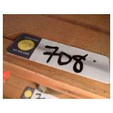 Shelf of Vintage Car Parts