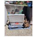 Vintage Garden Tools and Car Parts