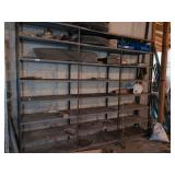 Metal Shelving and Contents