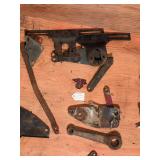 Shelf of Vintage Car Parts