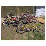 Vintage Bicycles (not yet lotted)