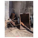 Three Wheelbarrows