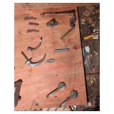 Shelf of Vintage Car Parts