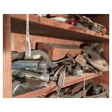 Shelf of Vintage Car Parts