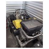 Rocky Z Spray Mini Ride On Spreader Sprayer