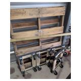 Iron Ton Carpeted Movers Dolly x4