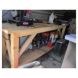 Workbench, Tow Hitch, Oil Pans, Vice, and Paper Shredder