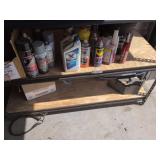 Shelving Unit and Contents of Bottom Two Shelves