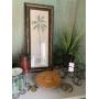 LAZYSUSAN, WINE RACK, PALM TREE PIC & ICE BUCKET