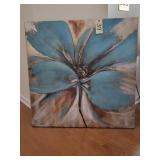 CANVAS PRINT VIVID BLOOM PRINT 40WX40T