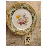 HANDPAINTED DECORATIVE PLATE