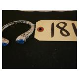 BLU COLOR BALINESE STYLE BRACELET