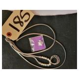 ASST SILVERTONE NECKLACE & CHARM