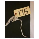 PR SHOE BUCKLES, 2 BRACELETS