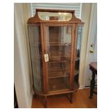 ANTIQUE TIGER OAK CABINET