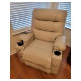 LEATHER RECLINER LIFT CHAIR