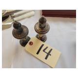 STERLING SALT & PEPPER SHAKERS