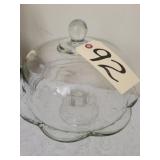 COVERED CAKE PLATE