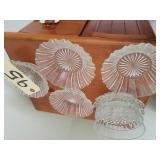 4 VINTAGE SAUCE BOWLS