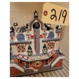 CHRISTMAS VILLAGE LIGHTED THEATER