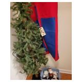 CHRISTMAS TREE, ORNAMENT BAG, ORNAMENTS