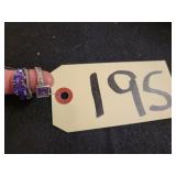 2 COSTUME AMYTHYST RINGS