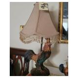 ROOSTER FIGURINE LAMP