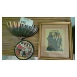 WALL HANGER, " A SERIOUS CASE" NORMAN ROCKWELL PRT