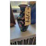 VINTAGE CHINESE CLOISONNE ENAMEL ON BRASS BASE