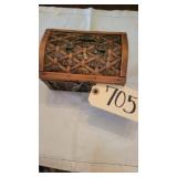 COVERED BOX W CONTENTS