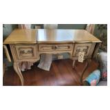 VINTAGE FRENCH PROVINCIAL STYLE VANITY DESK