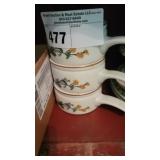 WOODHILL FINE BAKEWARE SOUP DISHES