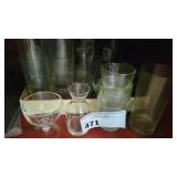 ASSORTMENT OF GLASSES