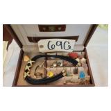 CLIP ON EARRINGS & NECKLACE