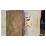 VINTAGE FABRIC COVERED JEWELRY BOX