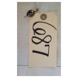 NEW YORK UNIVERSITY PENDANT