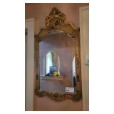 GEORGIAN STYLE CLOISONNE MIRROR