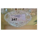 VINTAGE CUT GLASS CANDY DISH